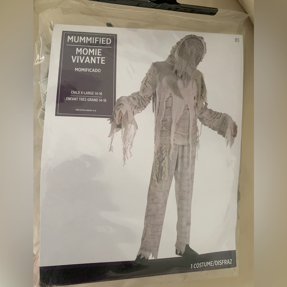 Kid costume mummy